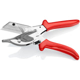 Coupe-onglet Knipex 94 35 215 pour profilés en plastique et en caoutchouc