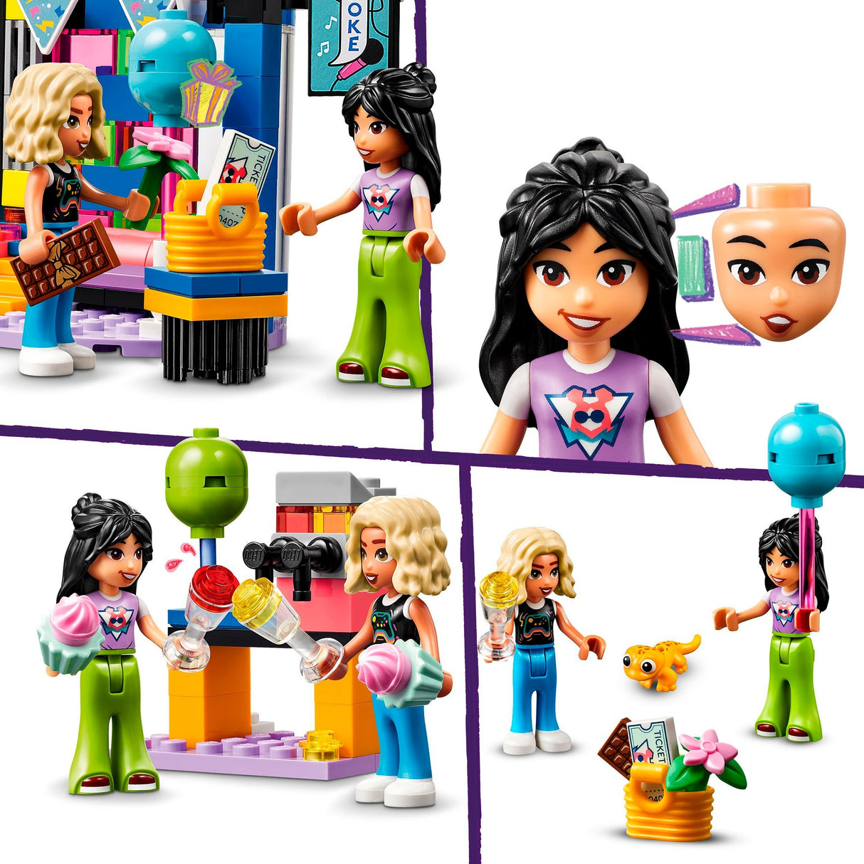 Lego Friends - Jouet de construction pour fête musicale karaoké (42610)