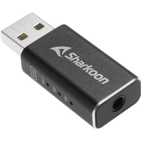Carte son Sharkoon gaming dac pro s (noir, usb-a vers 3,5 mm trrs)