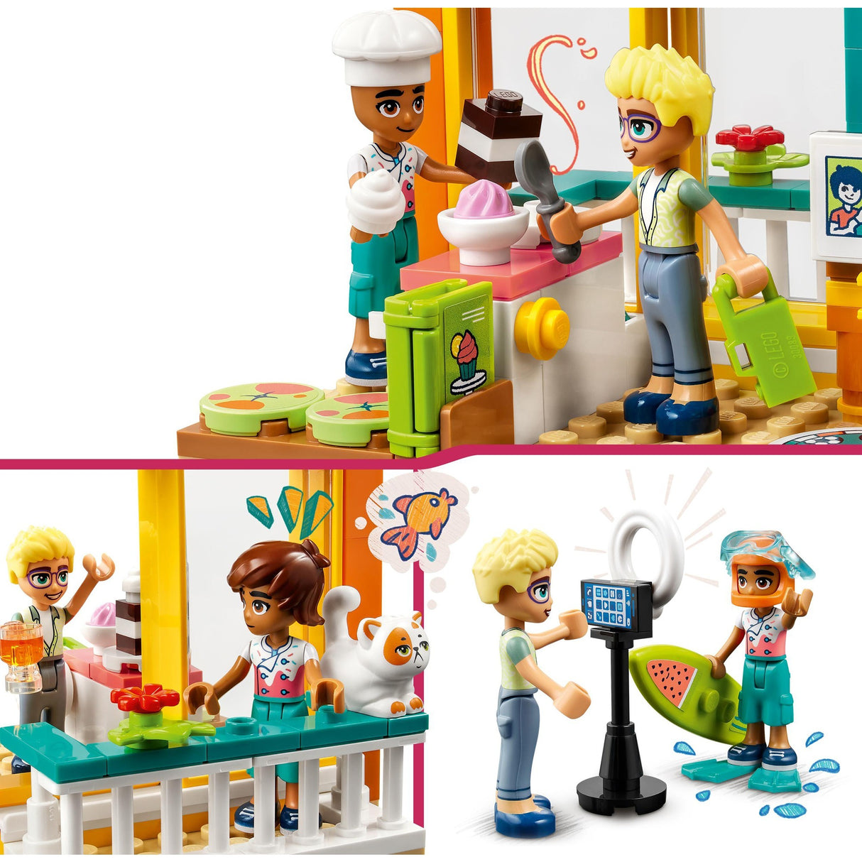 Lego Friends - jouet de construction La chambre de Léo (41754)