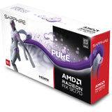 Carte graphique Sapphire Radeon RX 9070 Pure OC (blanc, 2x display port, 2x HDMI, RDNA4)
