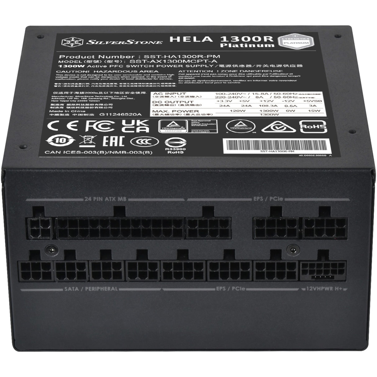 Silverstone Hela 1300r Platinum, 1300W