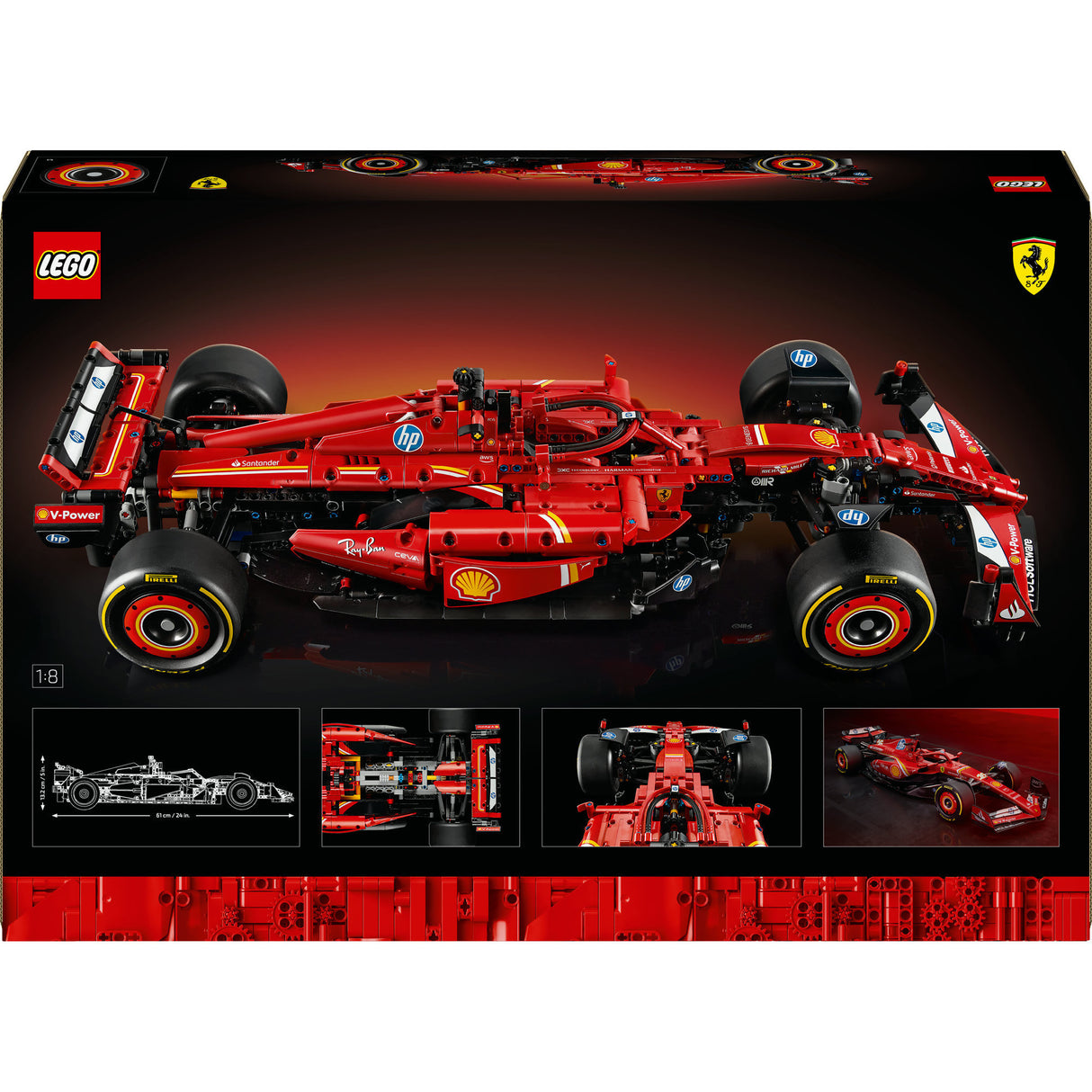 Lego Technic 42207 Ferrari SF-24 voiture de F1