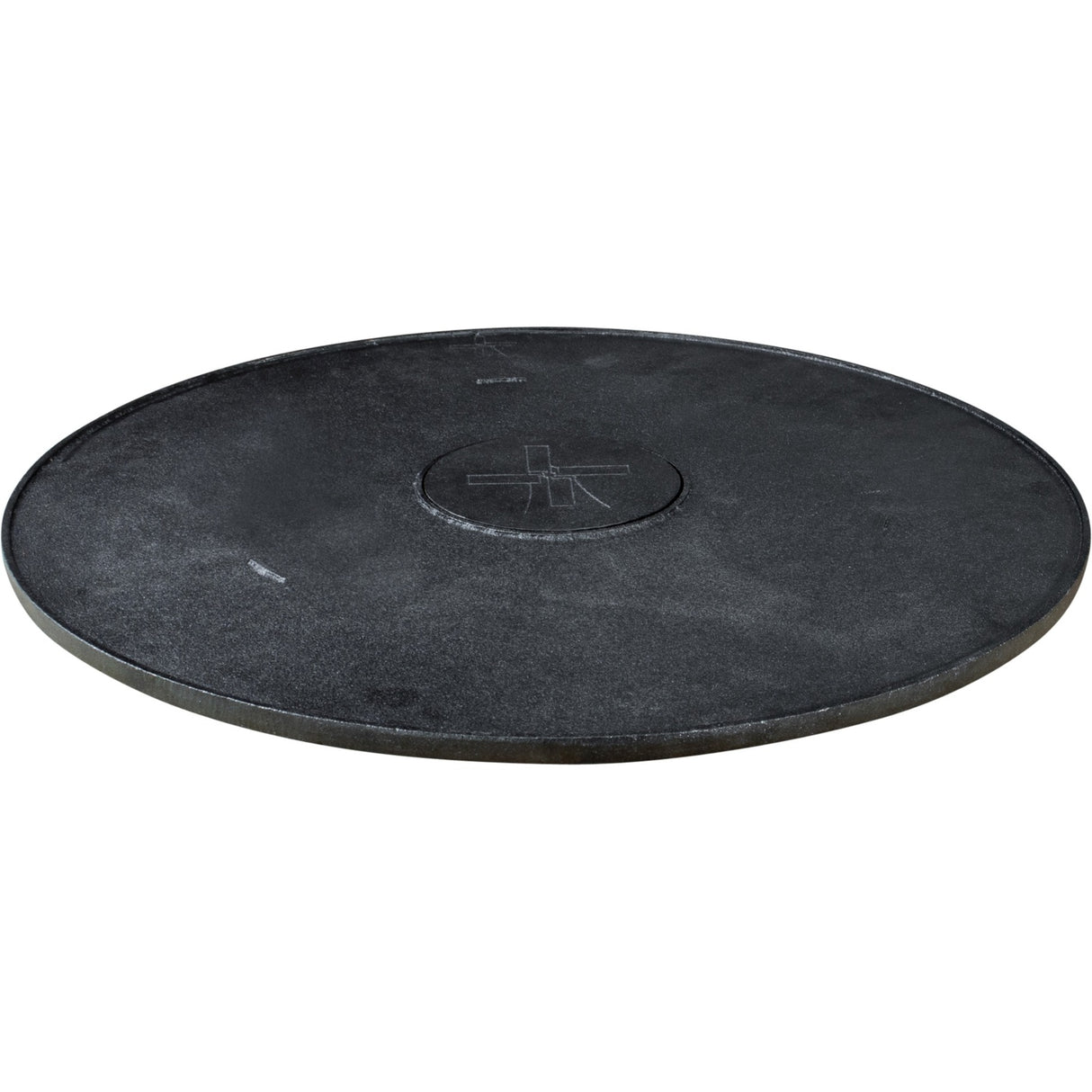 Plaque plancha Le Moulin à Vent (noire, 75 cm)