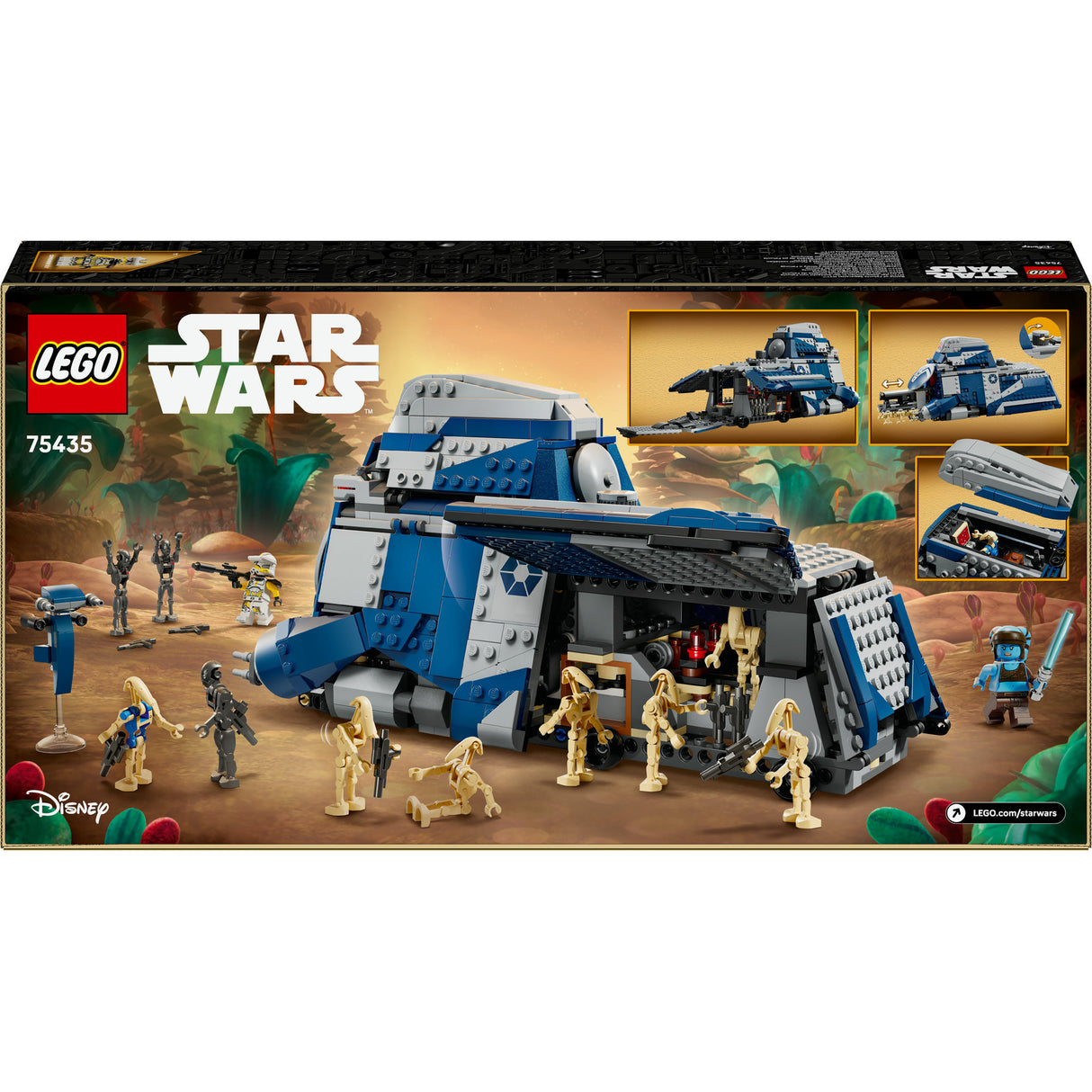 Lego star wars 75435 Bataille de Felucia séparatiste mont
