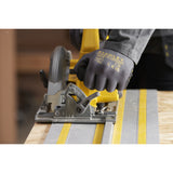 Scie circulaire Stanley fatmax v20 18v scie circulaire à main 190mm (noir jaune, batterie et chargeur inclus, avec étui)