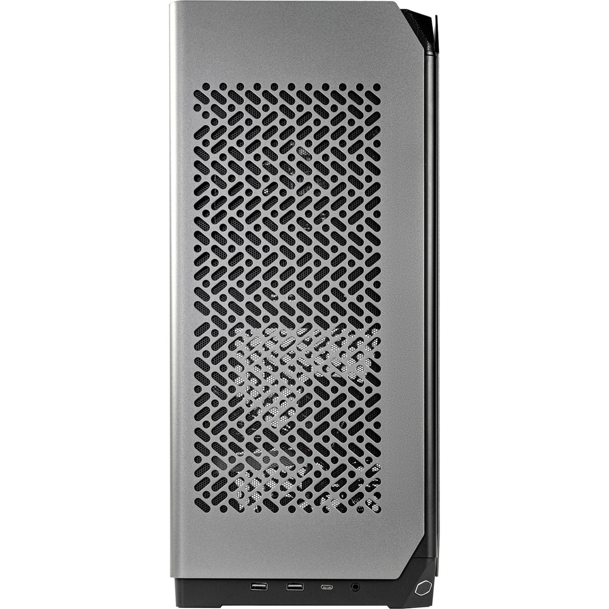 Boîtier mini tour Cooler master ncore 100 max (gris foncé | 2x USB-A | 1x USB-C)