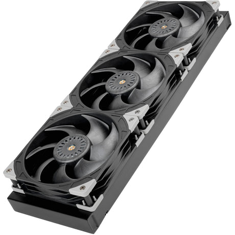 Refroidissement par eau Silverstone xe420 (argent noir)