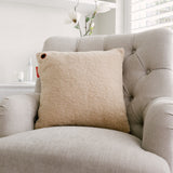 Coussin chauffant sans fil Cosy una Woolly 45 x 45 cm (beige clair, power bank 5000 mah)
