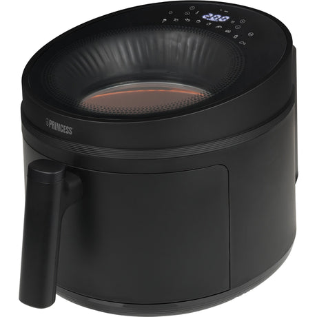 Friteuse à air chaud Princess cyclone vision airfryer (noir, 5 litres)