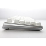 Clavier mécanique RVB blanc pur classique Ducky One 3 (blanc, disposition américaine (qwerty), cerise mx speed silver, 100 %, LED RVB, pbt double-shot, remplaçable à chaud, mécanique charlatan)