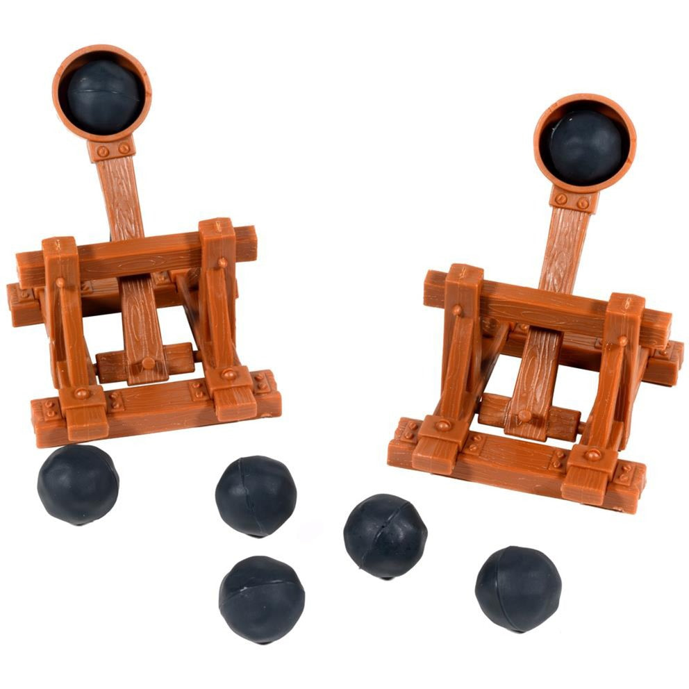 Jeu de société Catapult Feud du réseau de joueurs européens (anglais, 2 joueurs, 20 - 30 minutes, à partir de 7 ans)