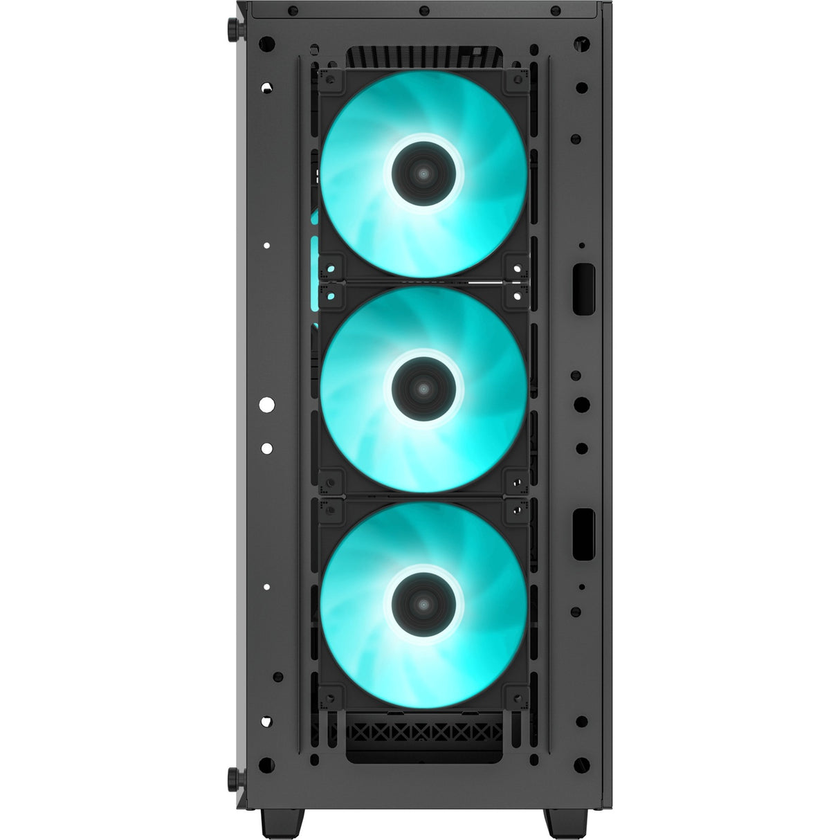 Boîtier tour midi Deepcool cc560 v2 (noir | 2x USB-A | verre trempé)