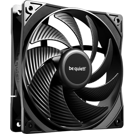Soyez silencieux! Ventilateur de boîtier haute vitesse Pure Wings 3 PWM (noir, 120 x 120 x 25 mm)