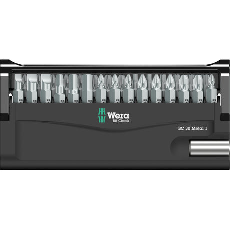 Wera bit-check 30 métal 1 jeu d'embouts (30 pièces)