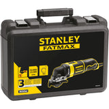 Outil multifonction oscillant Stanley fatmax 300w (jaune noir, avec étui et 20 accessoires)
