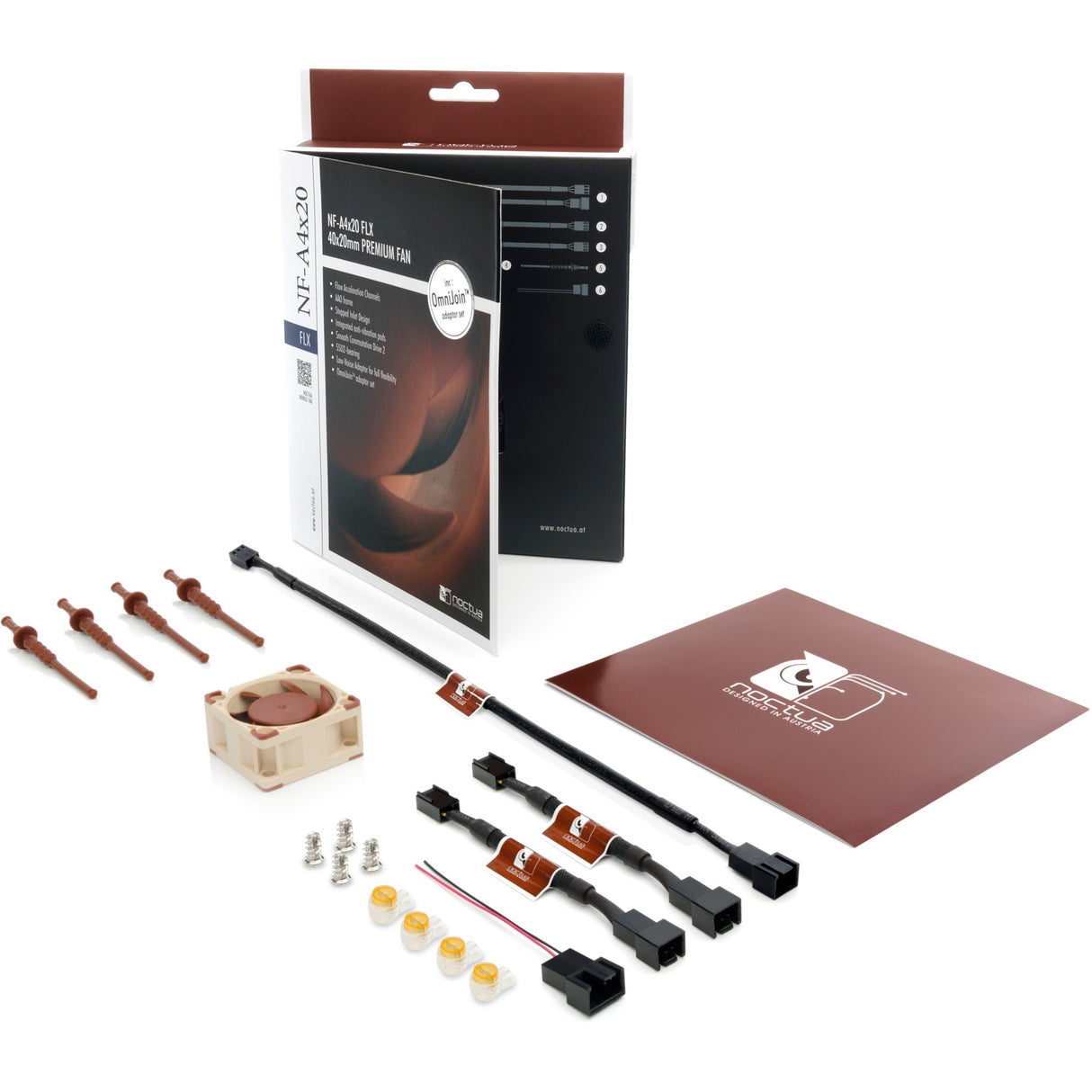 Ventilateur de boîtier Noctua nf-a4x20 flx (40 x 40 x 20 mm)