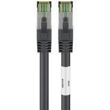 Câble réseau Goobay cat.8.1 s ftp (noir, 0,5 mètres)
