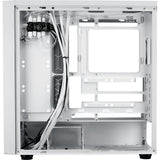 Boîtier tour midi Cooler master masterbox 600 (blanc | 2x USB-A | 1x USB-C | RGB | verre trempé)