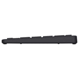 Trust nado ii bluetooth-toetsenbord (zwart, us lay-out (qwerty), scissor switches, 80% (tkl), bluetooth)