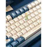 Clavier mécanique sans fil Iqunix zx75 sky meet (bleu, disposition américaine (qwerty), rouge gateron, 75 %, LED RVB, remplaçable à chaud, pbt double prise, 2,4 GHz | Bluetooth 5.1 | USB-C)