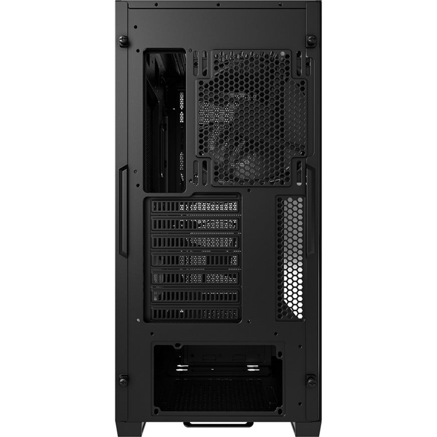 Boîtier tour midi Montech air 903 base (noir | 2x USB-A | 1x USB-C | verre trempé)
