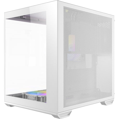 Boîtier mini tour Antec cx60m argb (blanc | 3x usb-a | rgb | verre trempé)