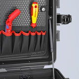 Mallette à outils Knipex | valise vide | anti-poussière, étanche, mobile | 1 pièce - 00 21 37 le