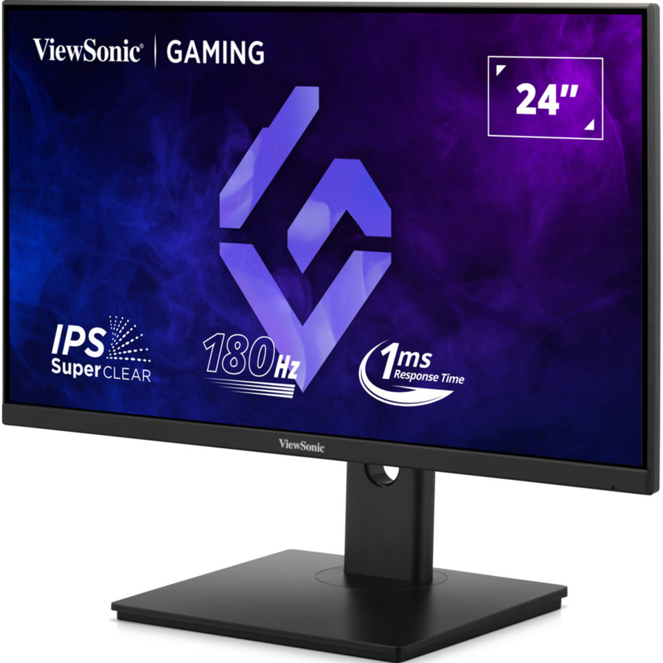 Moniteur de jeu Viewsonic xg24g1 24 (noir, 1x HDMI, 1x port d'affichage, 180 Hz)