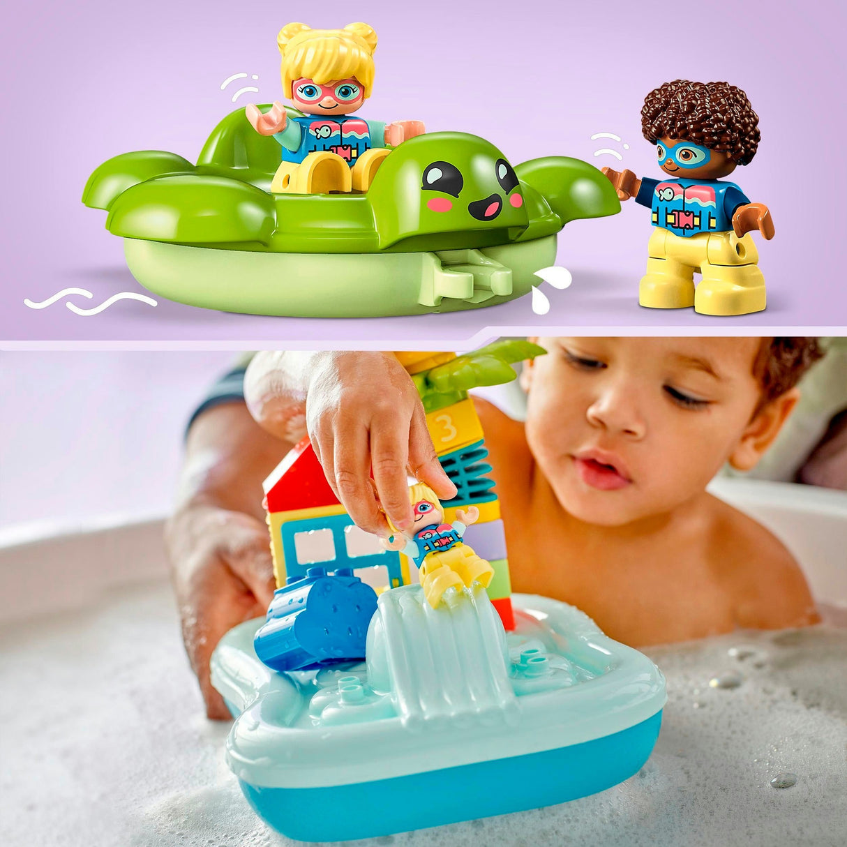 Lego Duplo - jouets de construction de parc aquatique (10989)