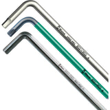 Wera jeu de clés allen 950 9 hex-plus 1 (chromé, 9 pièces, 1,5 mm à 10 mm)