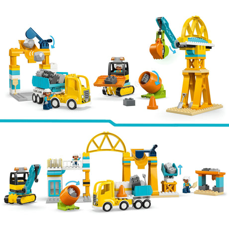 Lego duplo town 10476 3en1 chantier et véhicules