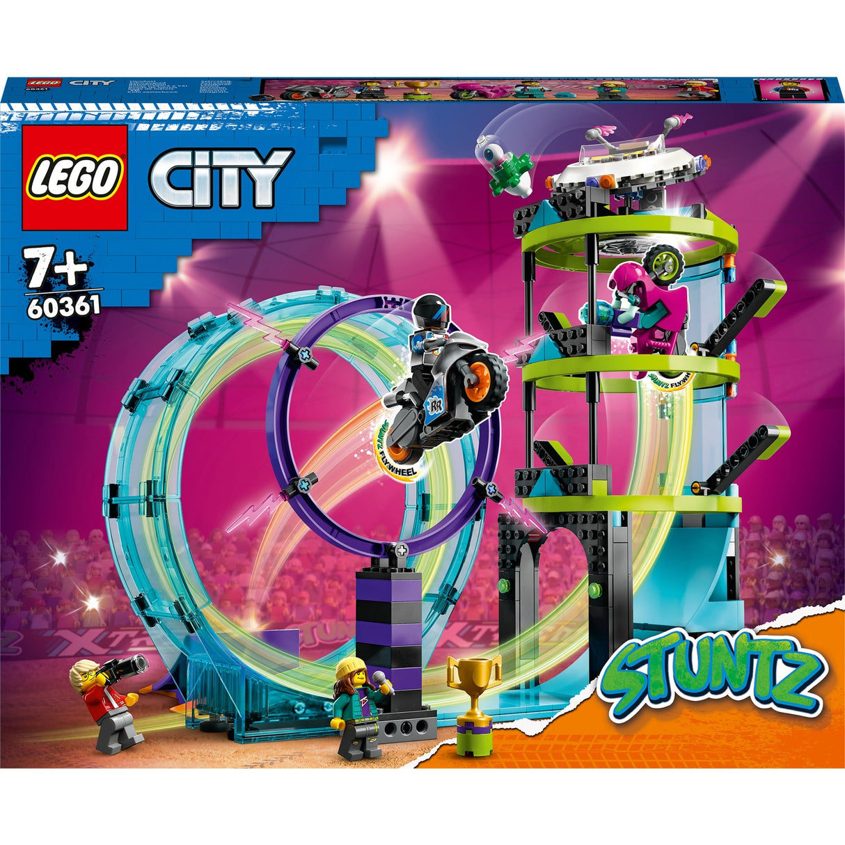Lego City - Jouet de construction Ultimate Stunt Drivers Challenge (60361)