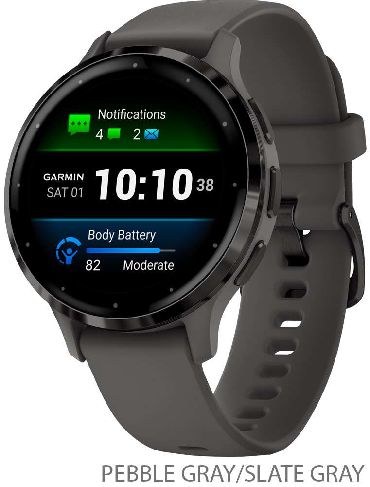 Garmin venu® 3s - Montre intelligente multisports GPS