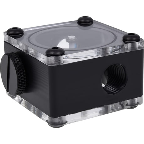 Indicateur de débit Alphacool eisflügel g1 4 débitmètre carré (noir)