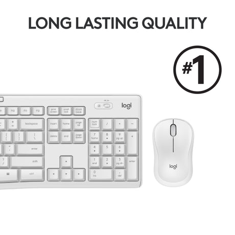 Logitech MK295 Clavier et combo de souris sans fil silencieux Logitech MK295