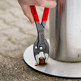 Knipex twingrip, pince à prise frontale et latérale (rouge)
