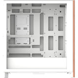 Thermaltake s370 ws snow midi tower behuizing (wit | 2x usb-a | 1x usb-c | tempered glass)