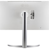 Moniteur LG Ultrafine 27UQ850V-W 27 4K UHD (blanc argent, 2x HDMI, Display Port, 2x USB-A, USB-B, USB-C)
