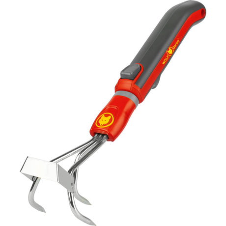 Désherbeur multi-étoiles Wolf-garten lb-m zm 015 grattoir à main (gris rouge)