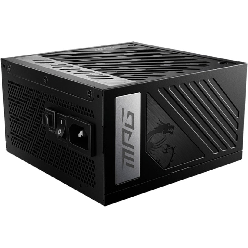 Alimentation modulaire Msi MPG A1000G PCIe5 1000 watts (noir, 1x 12V-2x6, 6x PCIe)
