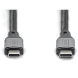Câble de connexion USB-C Digitus USB-C 4 gen2 (gris noir, 3 mètres)