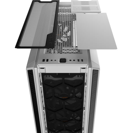 Soyez silencieux! boîtier tour midi Silent base 802 (blanc | 2x USB-A | 1x USB-C)