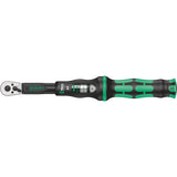 Wera click-torque a 5 clé dynamométrique avec cliquet inverseur (noir vert)