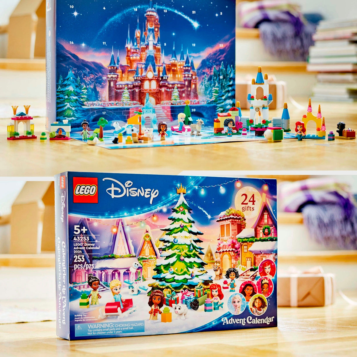 Lego disney - calendrier de l'avent 2024 jouets de construction (43253)