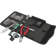 Wera 9100 kit de réparation de guitare, jeu d'outils 27 pièces (noir)