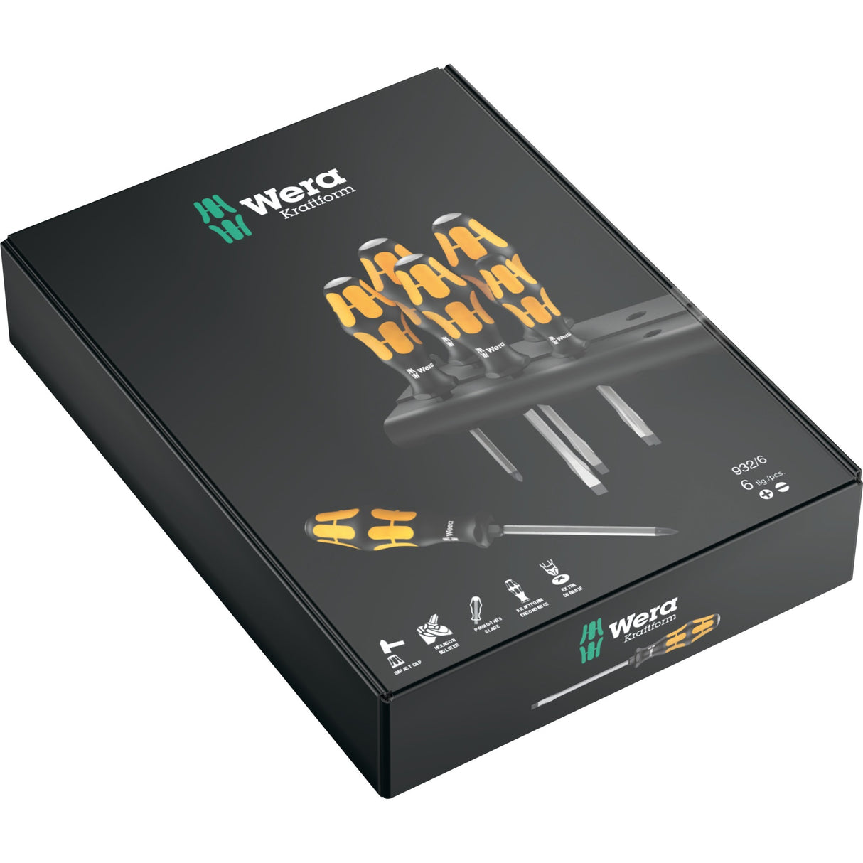 Wera 932 6 Set Kraftform