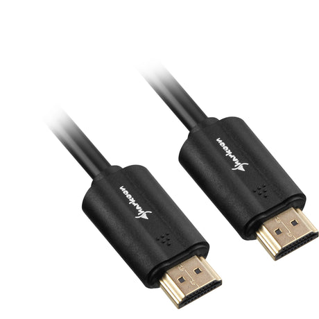 Câble Sharkoon HDMI 2.0 (noir, 1 mètre, 4k)
