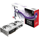 Carte graphique Sapphire Radeon RX 9070 Pure OC (blanc, 2x display port, 2x HDMI, RDNA4)