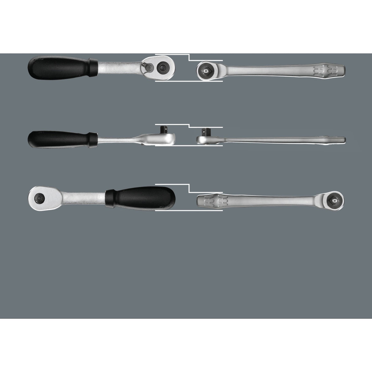 WAA 8100 SC 7 RATTELS MÉTAL ZYKLOP Set avec passager